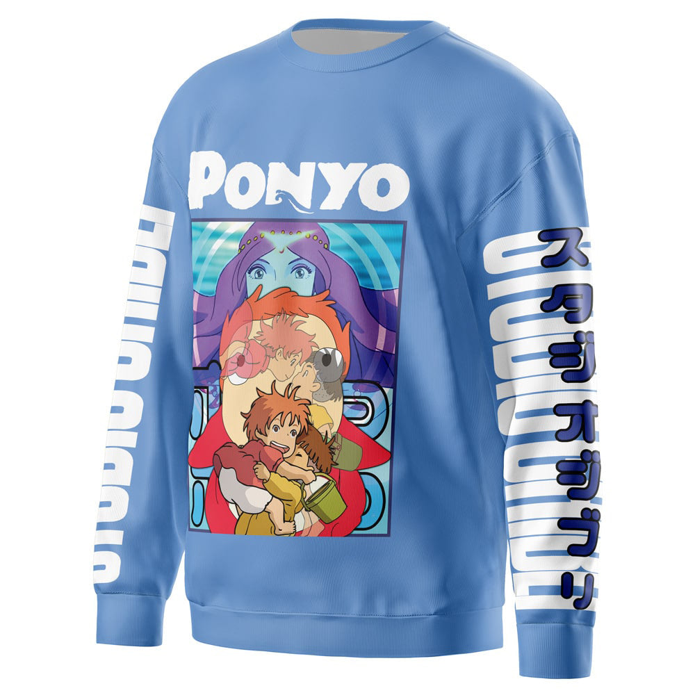 Morukai "Ponyo The Goldfish Girl" Ponyo Streetwear Sweatshirt
