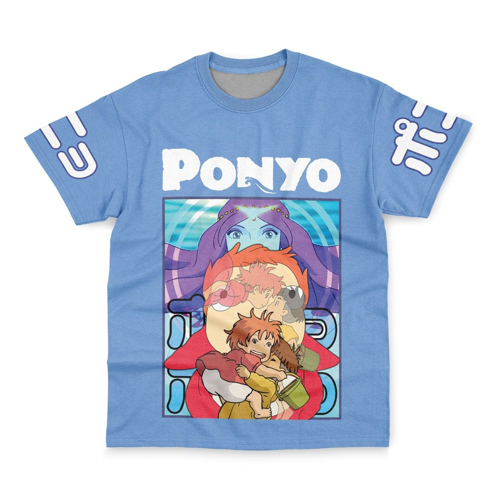 Morukai "Ponyo The Goldfish Girl" Ponyo Streetwear T-Shirt