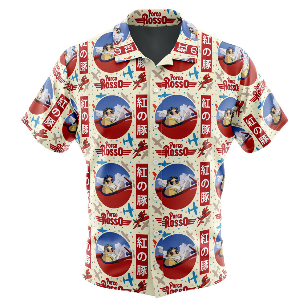 Morukai "Marco Pagott" Porco Rosso Hawaiian Shirt