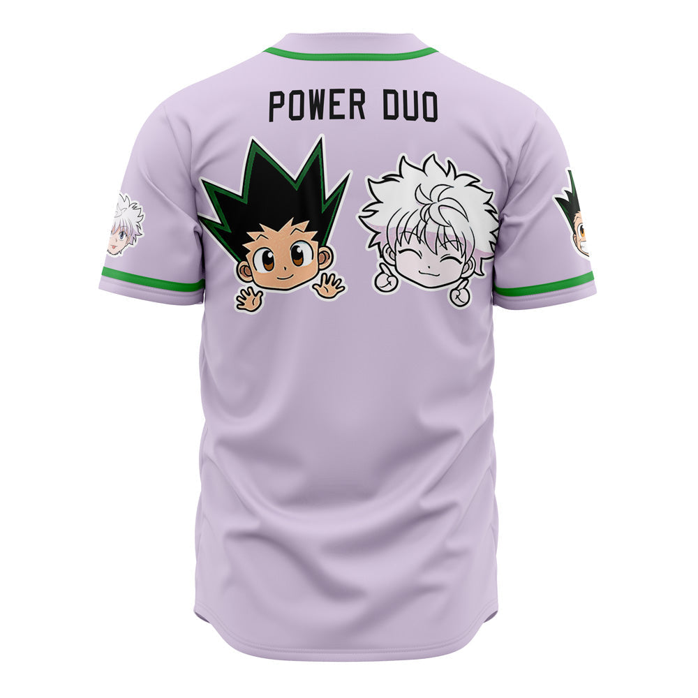 Morukai "Power Duo Gon & Killua Hunter X Hunter Baseball Jersey