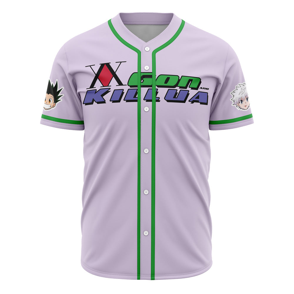 Morukai "Power Duo Gon & Killua Hunter X Hunter Baseball Jersey