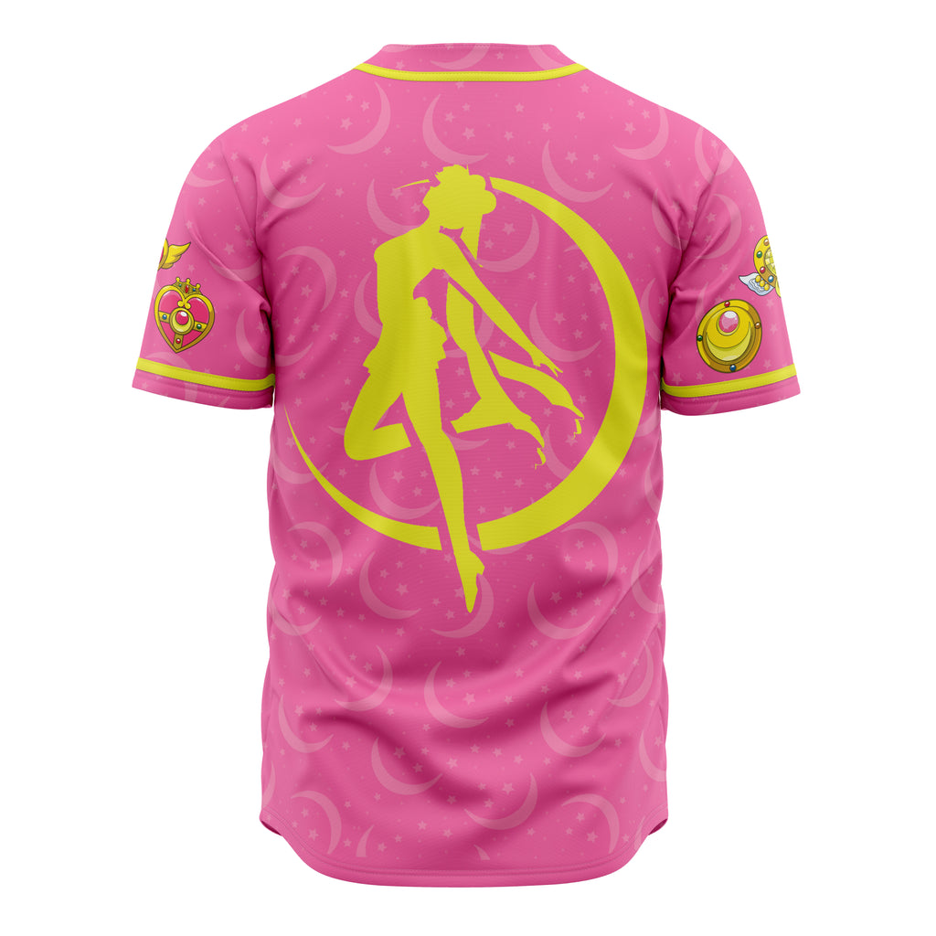 Morukai "Pretty Guardian V1 Sailor Moon Baseball Jersey