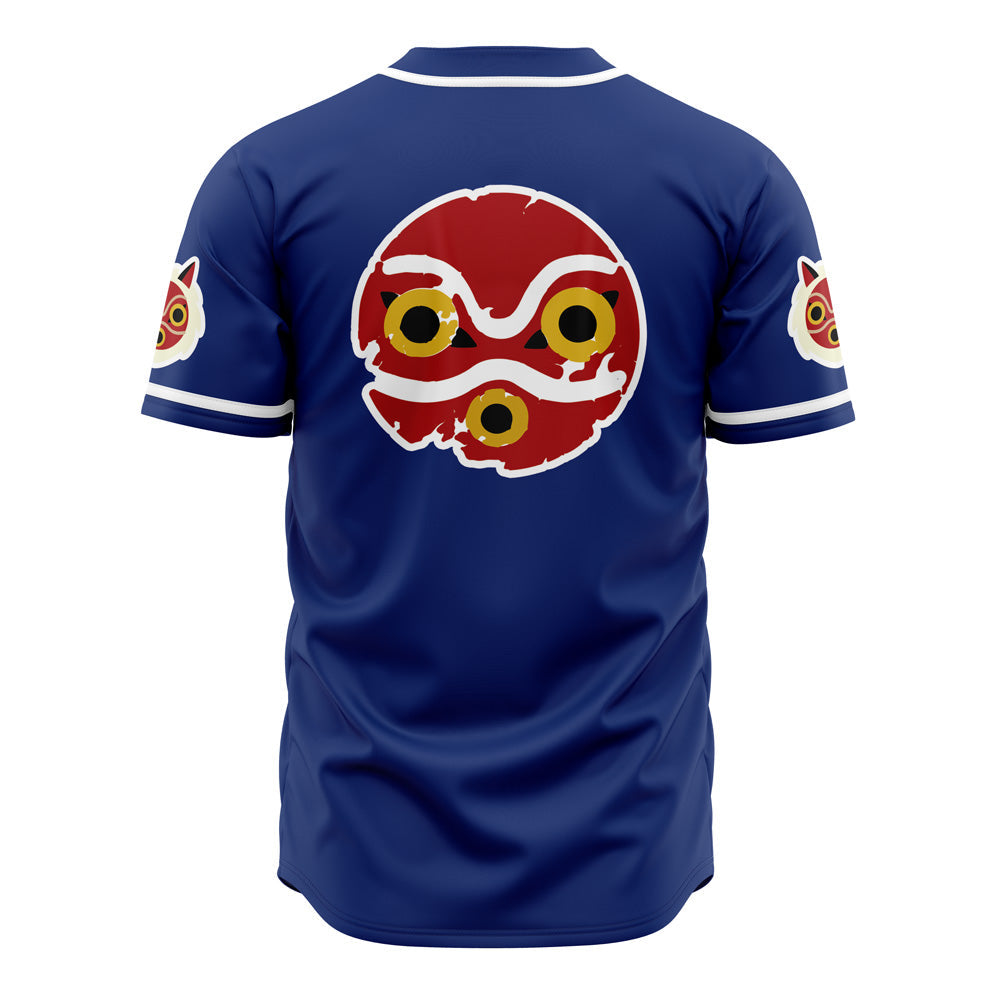 Morukai "Raging San" Princess Mononoke Baseball Jersey