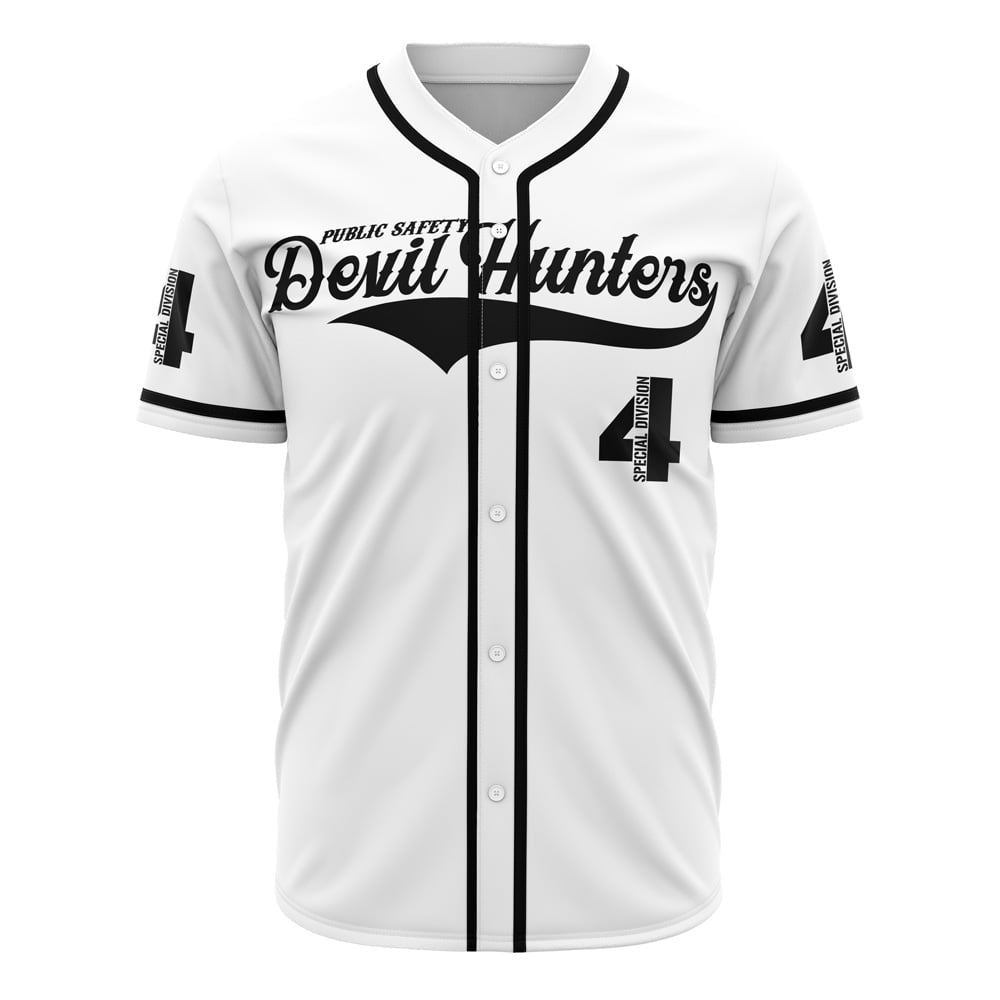 Morukai "Public Safety Devil Hunters" Chainsaw Man Baseball Jersey