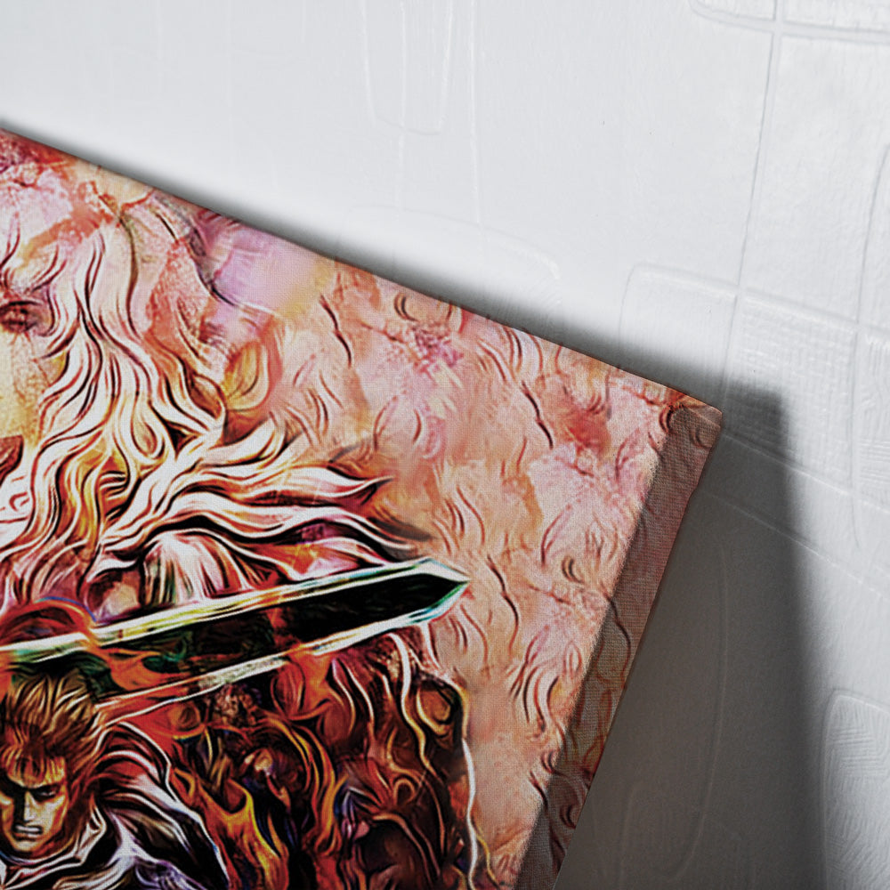 Morukai "Quest of Guts Berserk Vertical Canvas Print Wall Art