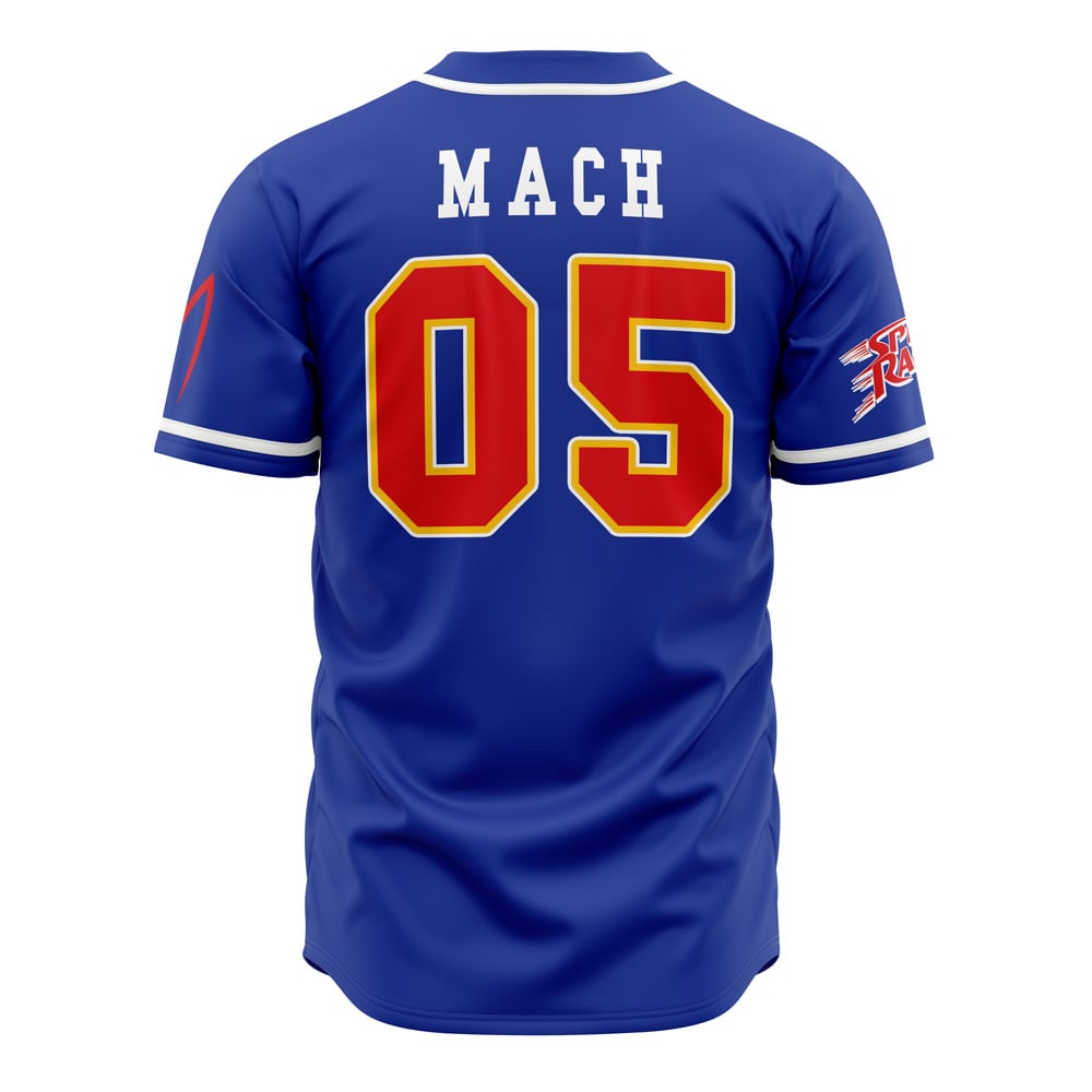 Morukai "Racer Motors Speed Racer Baseball Jersey