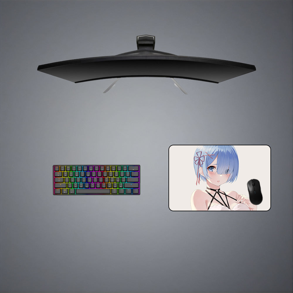 Morukai "Rem Blush" Re:Zero Gaming Mouse Pad