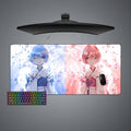 Morukai "Rem & Ram" Re:Zero Gaming Mouse Pad