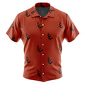 Morukai "Red Pattern Saitama" One Punch Man Hawaiian Shirt