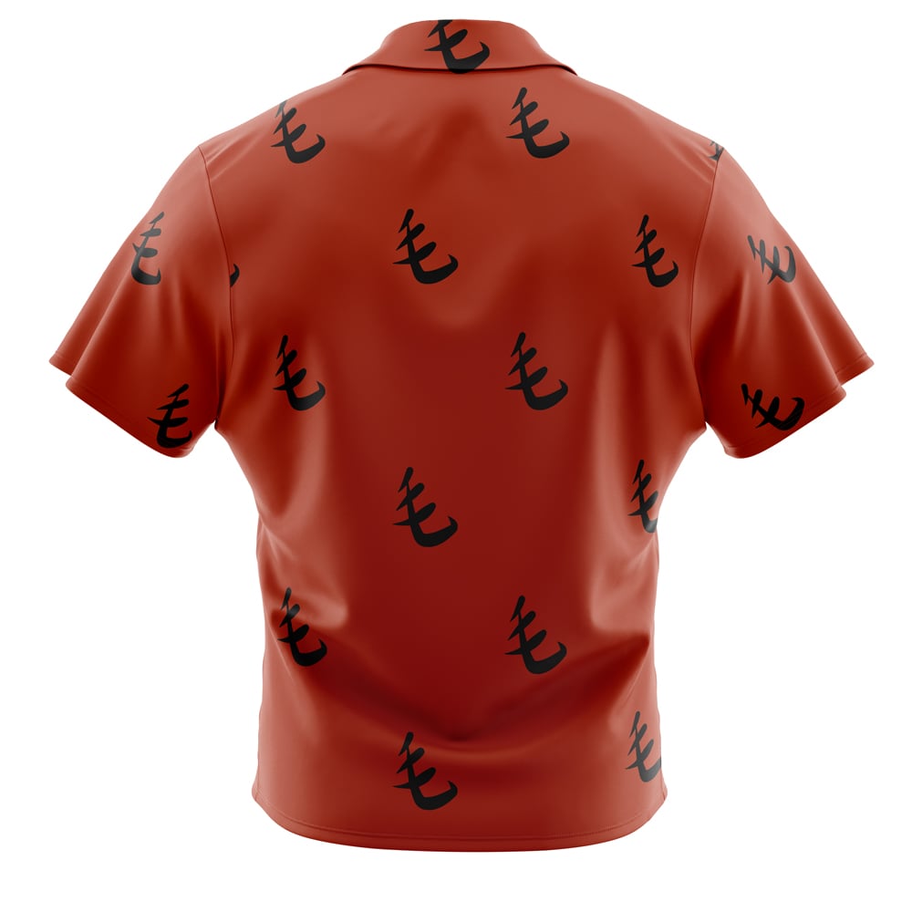 Morukai "Red Pattern Saitama" One Punch Man Hawaiian Shirt