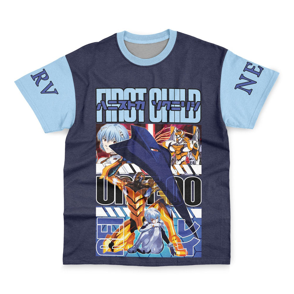 Morukai "Rei Ayanami x Eva 00 Neon Genesis Evangelion Streetwear T-Shirt