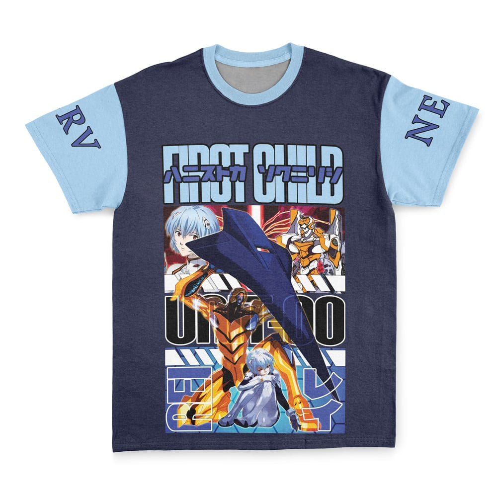 Morukai "Rei Ayanami x Eva 00 Neon Genesis Evangelion Streetwear T-Shirt