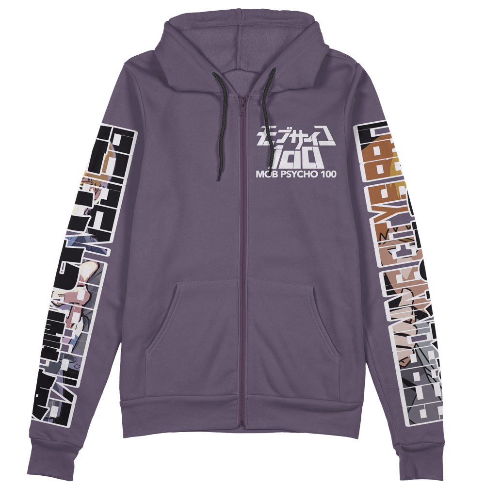 Morukai "Reigen Arataka Mob Psycho 100 Streetwear Zip Hoodie Jacket