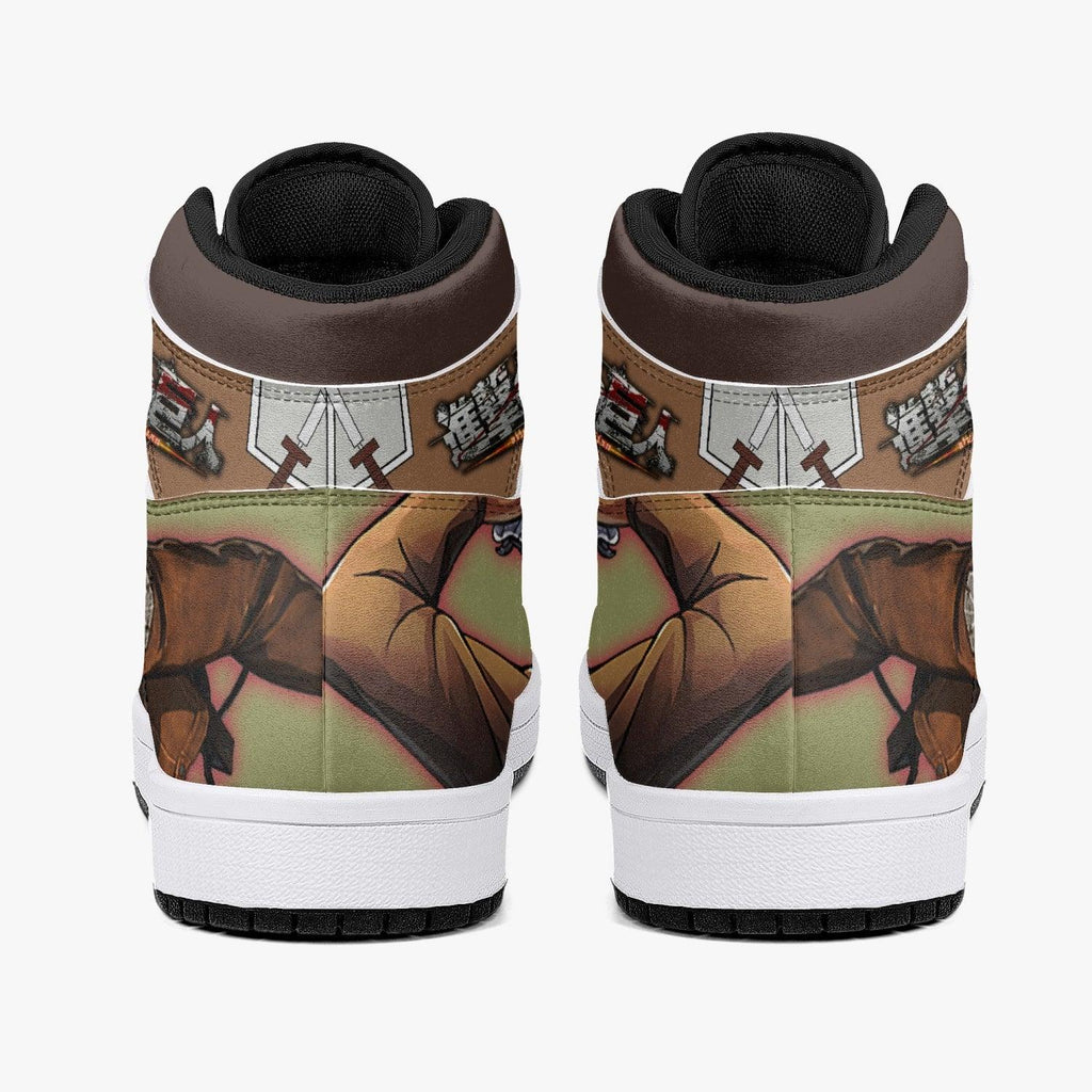Morukai "Reiner Braun Attack on Titan Mid 1 Basketball Shoes