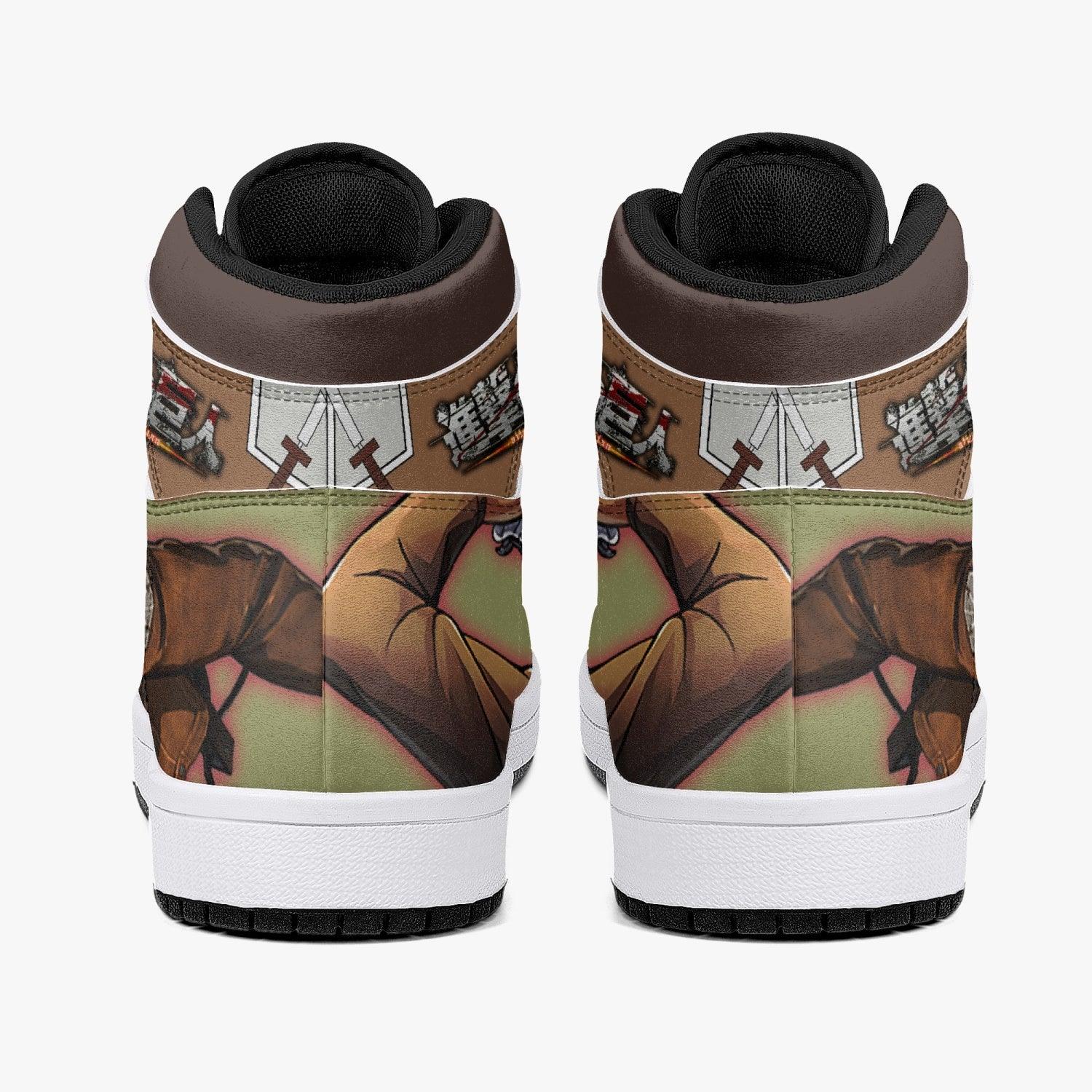 Morukai "Reiner Braun Attack on Titan Mid 1 Basketball Shoes