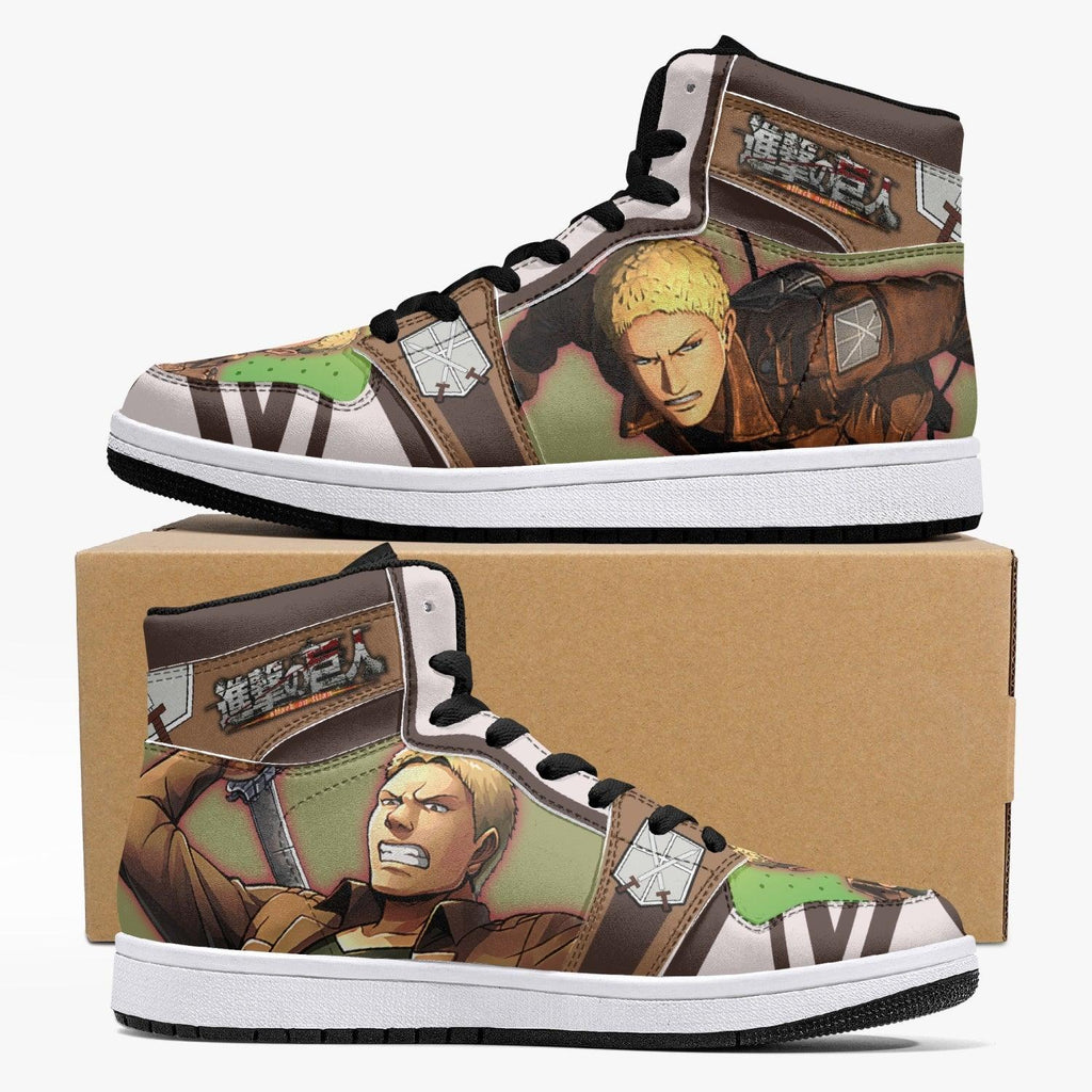 Morukai "Reiner Braun Attack on Titan Mid 1 Basketball Shoes