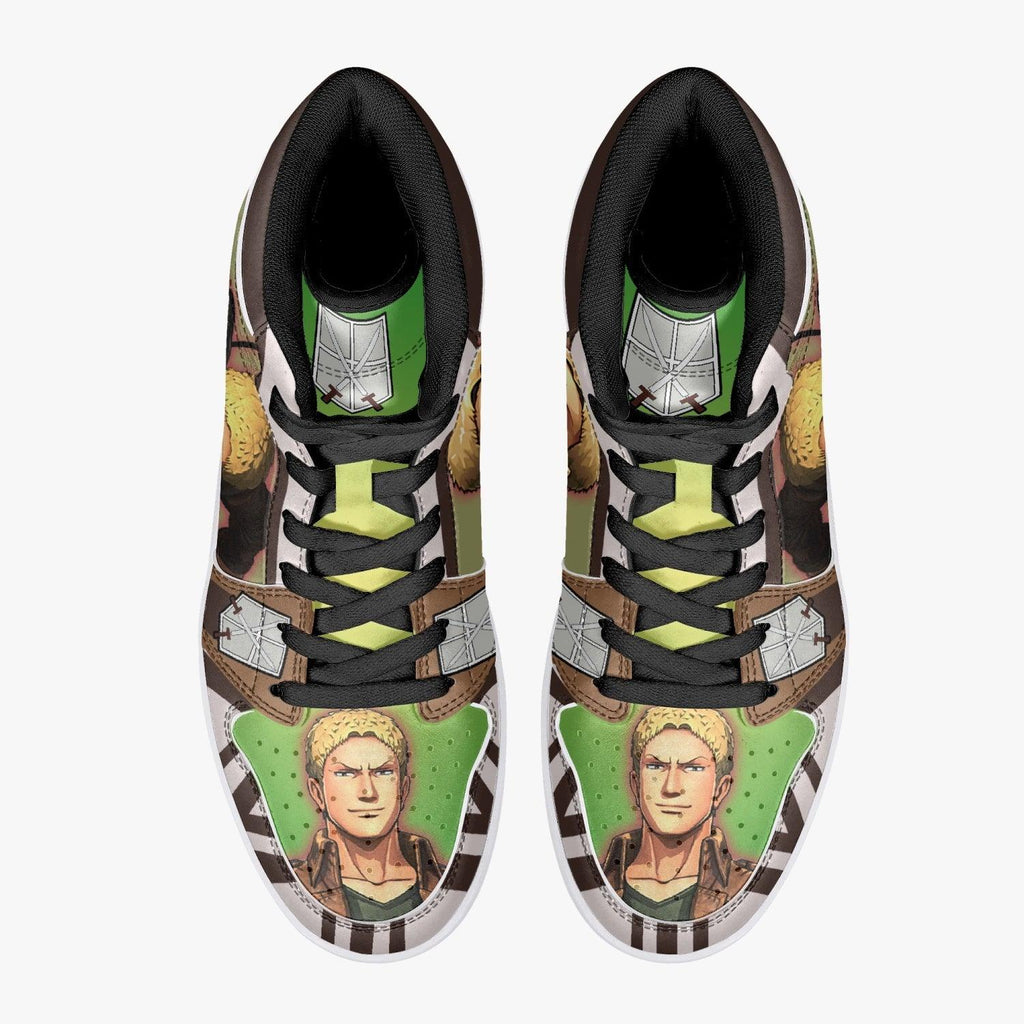 Morukai "Reiner Braun Attack on Titan Mid 1 Basketball Shoes