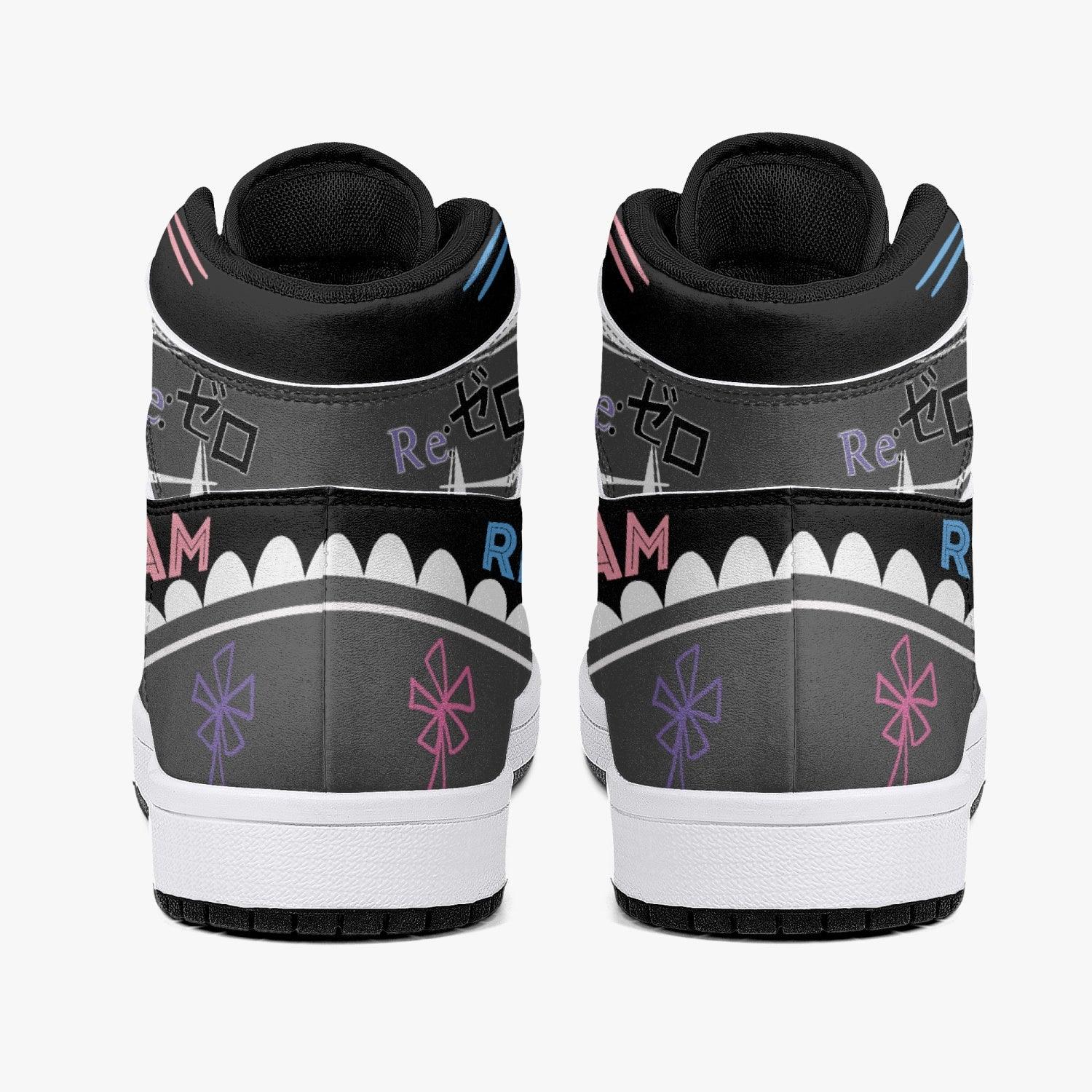 Morukai "Rem and Ram ReZero Mid 1 Basketball Shoes