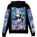 Morukai "Rem Re Zero Streetwear Zip Hoodie Jacket
