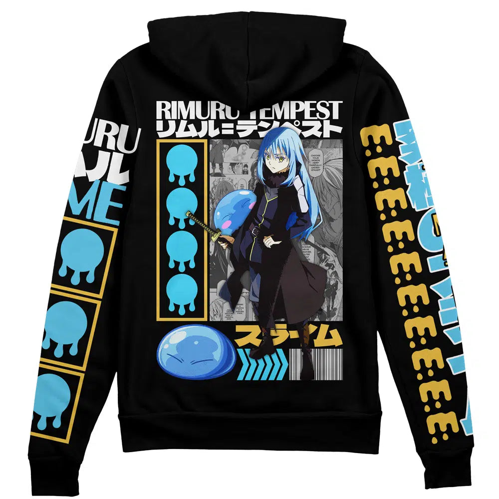 Morukai "Rimuru Tempest" That Time I got Reincarnated as a Slime Streetwear Zip Hoodie Jacket