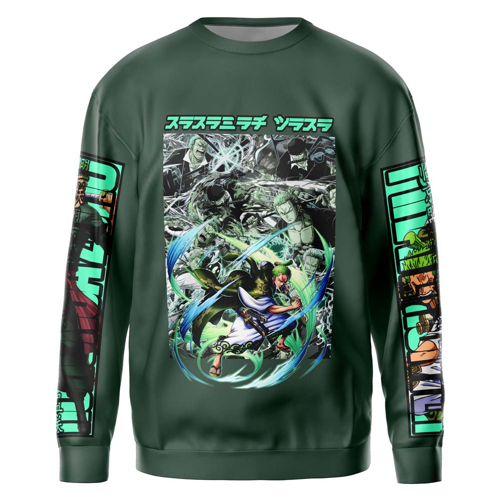 Morukai "Roronoa Zoro" One Piece Streetwear Sweatshirt