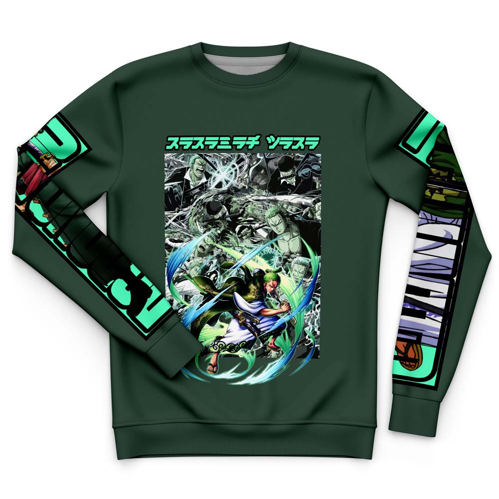 Morukai "Roronoa Zoro" One Piece Streetwear Sweatshirt