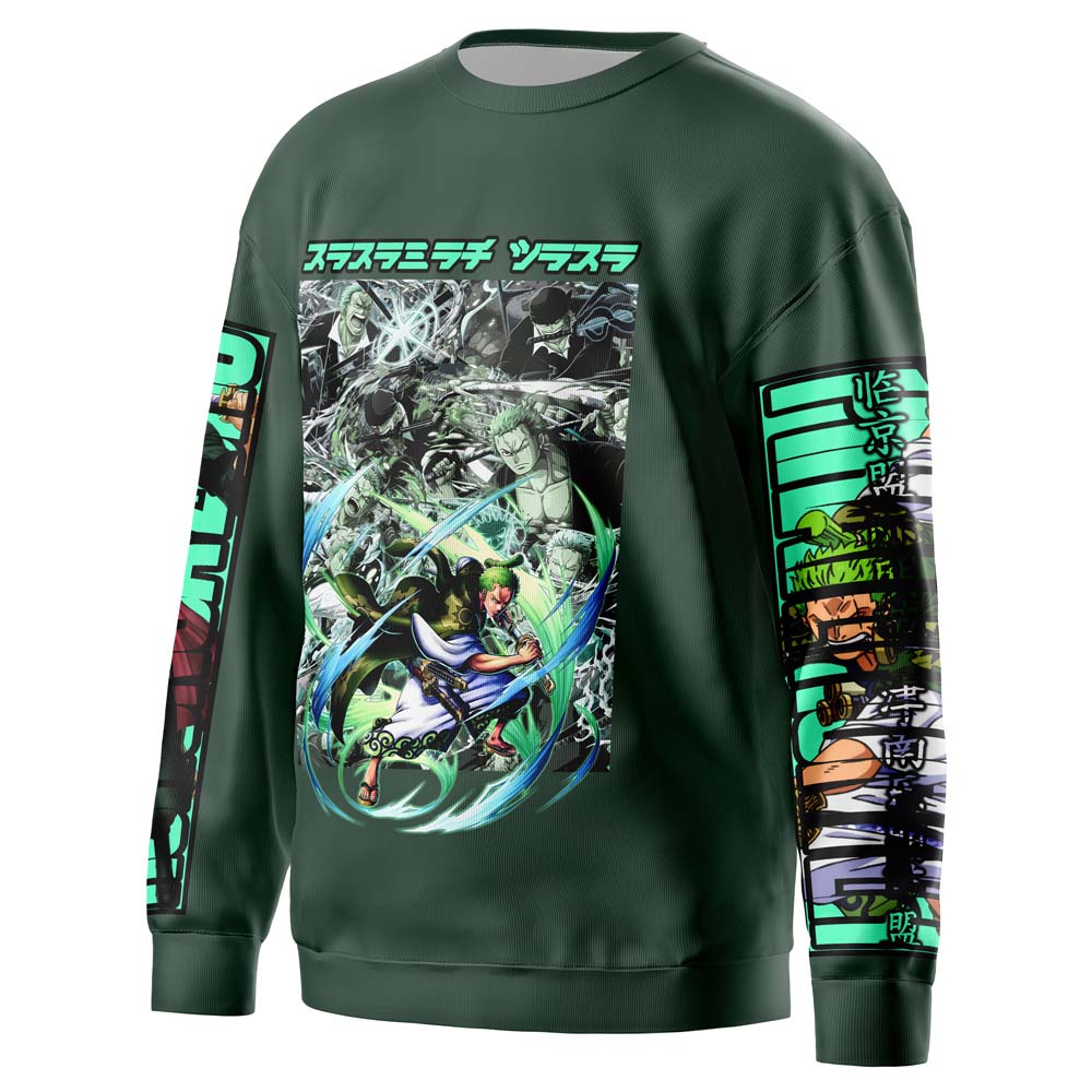 Morukai "Roronoa Zoro" One Piece Streetwear Sweatshirt