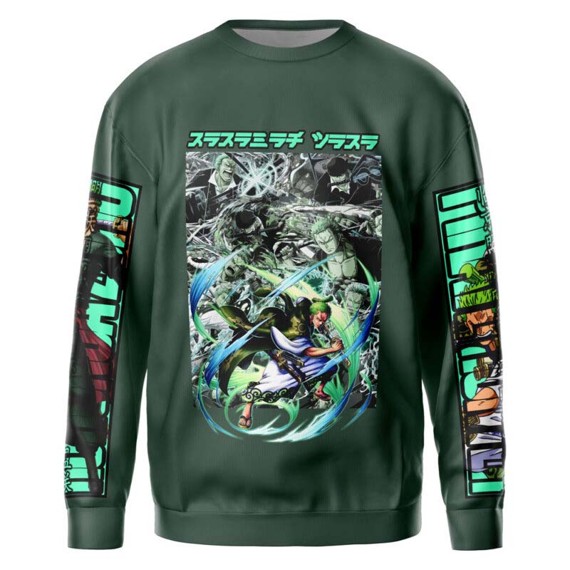 Morukai "Roronoa Zoro" One Piece Streetwear Sweatshirt
