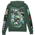 Morukai "Roronoa Zoro" One Piece Unisex Streetwear Zip Hoodie Jacket