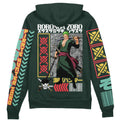 Morukai "Roronoa Zoro" One Piece Streetwear Zip Hoodie Jacket