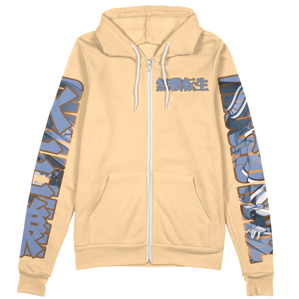Morukai "Roxy Migurdia Mushoku Tensei Streetwear Zip Hoodie Jacket