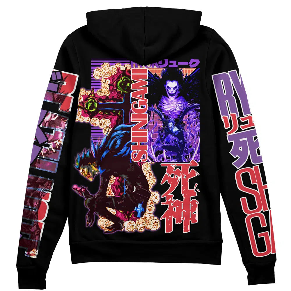 Morukai "Ryuk" Death Note Streetwear Zip Hoodie Jacket