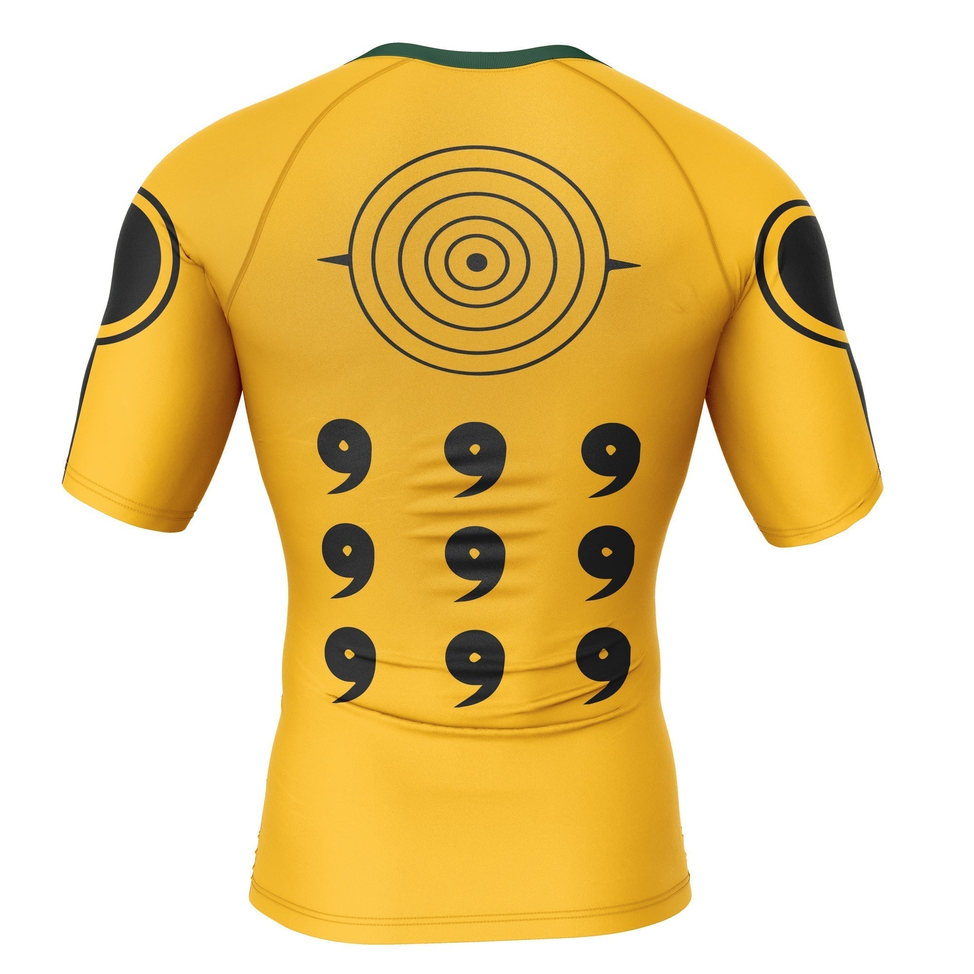 Morukai "Naruto Sage of Six Paths Mode" Naruto Short Sleeve Rash Guard Compression Shirt