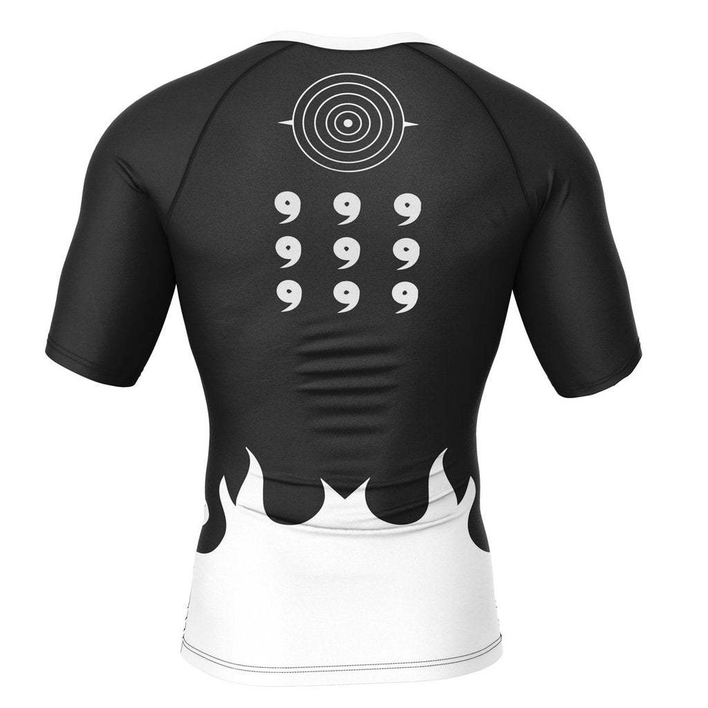Morukai "Sage of Six Paths" Naruto Short Sleeve Rash Guard Compression Shirt
