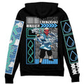 Morukai "Sakonji Urokodaki Demon Slayer Streetwear Zip Hoodie Jacket