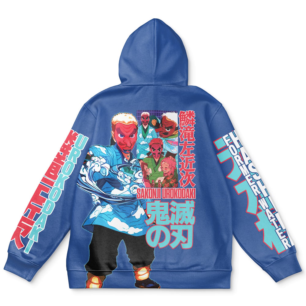 Morukai "Sakonji Urokodaki V2 Demon Slayer Streetwear Hoodie