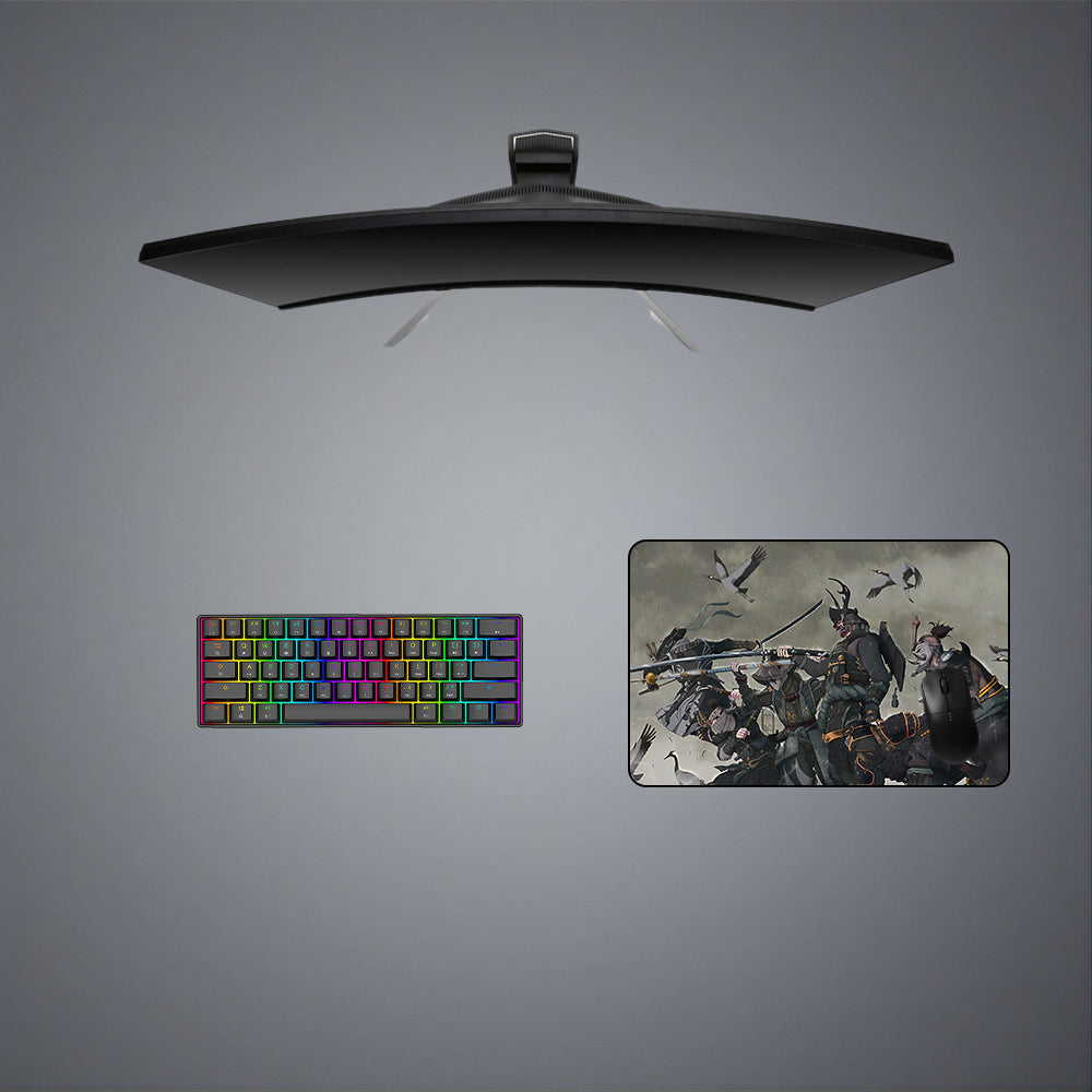 Morukai "Samurai Squad" For Honor - The Dance of the Cranes Gaming Mouse Pad