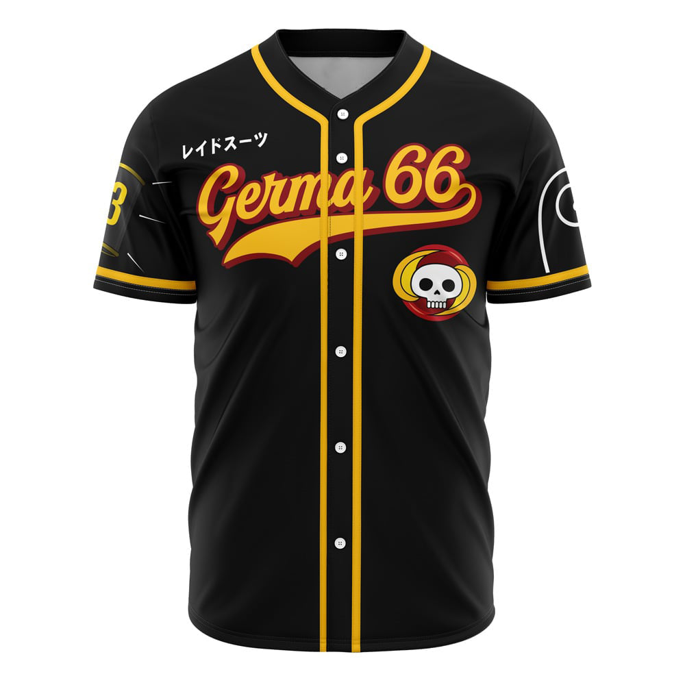 Morukai "Sanji Germa 66 One Piece Baseball Jersey