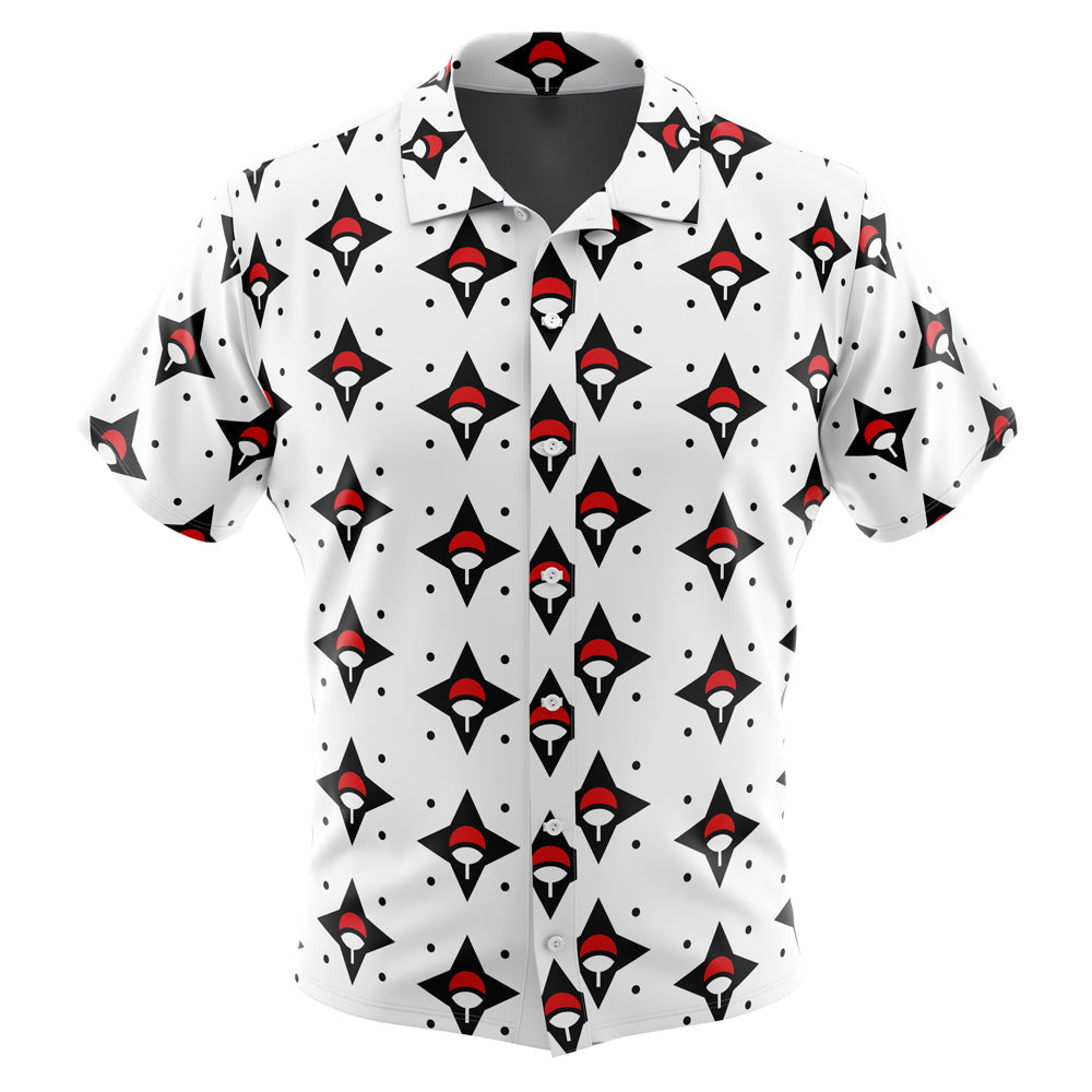 Morukai "Uchiha Clan Logo" Naruto Hawaiian Shirt