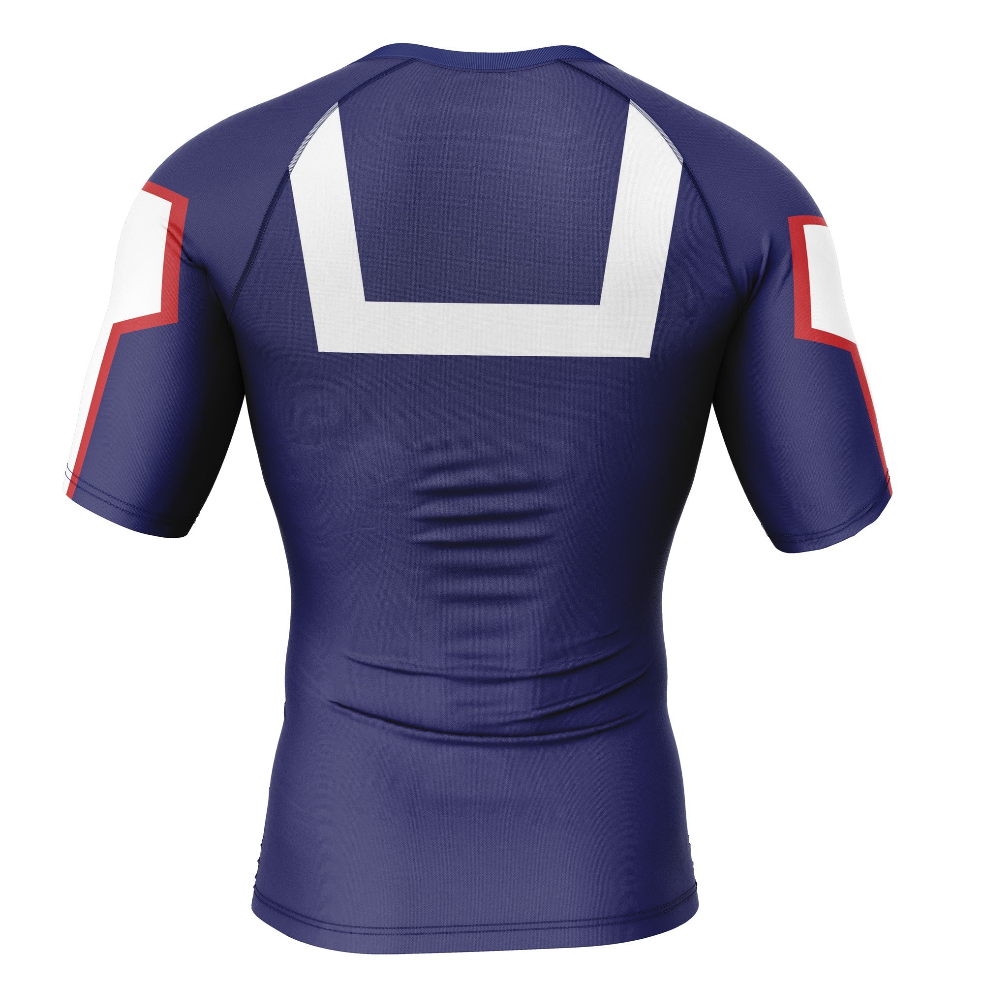 Morukai "U.A. High School Gym Uniform" My Hero Academia Short Sleeve Rash Guard Compression Shirt