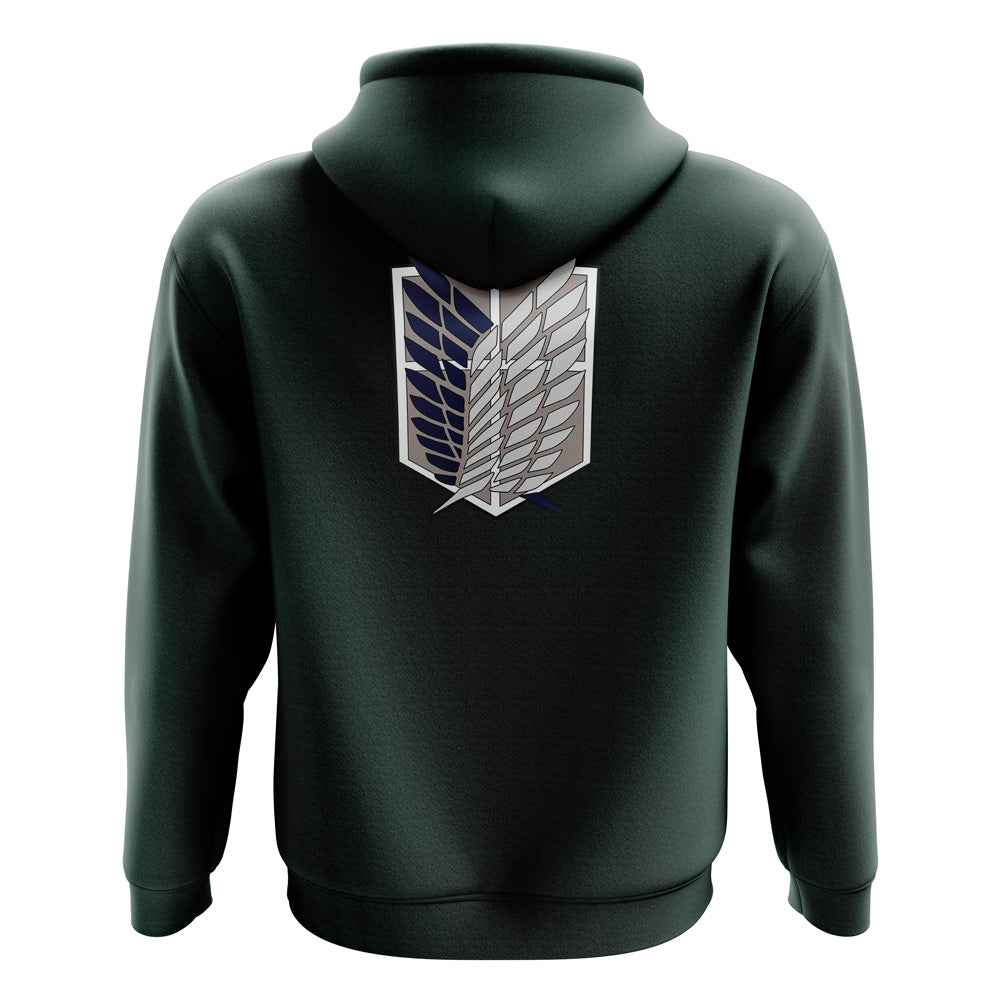 Morukai "Scouting Legion" Attack On Titan Streetwear Zip Hoodie Jacket