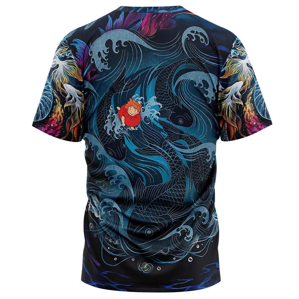 Morukai "Magical Ponyo" Ponyo AOP T-Shirt