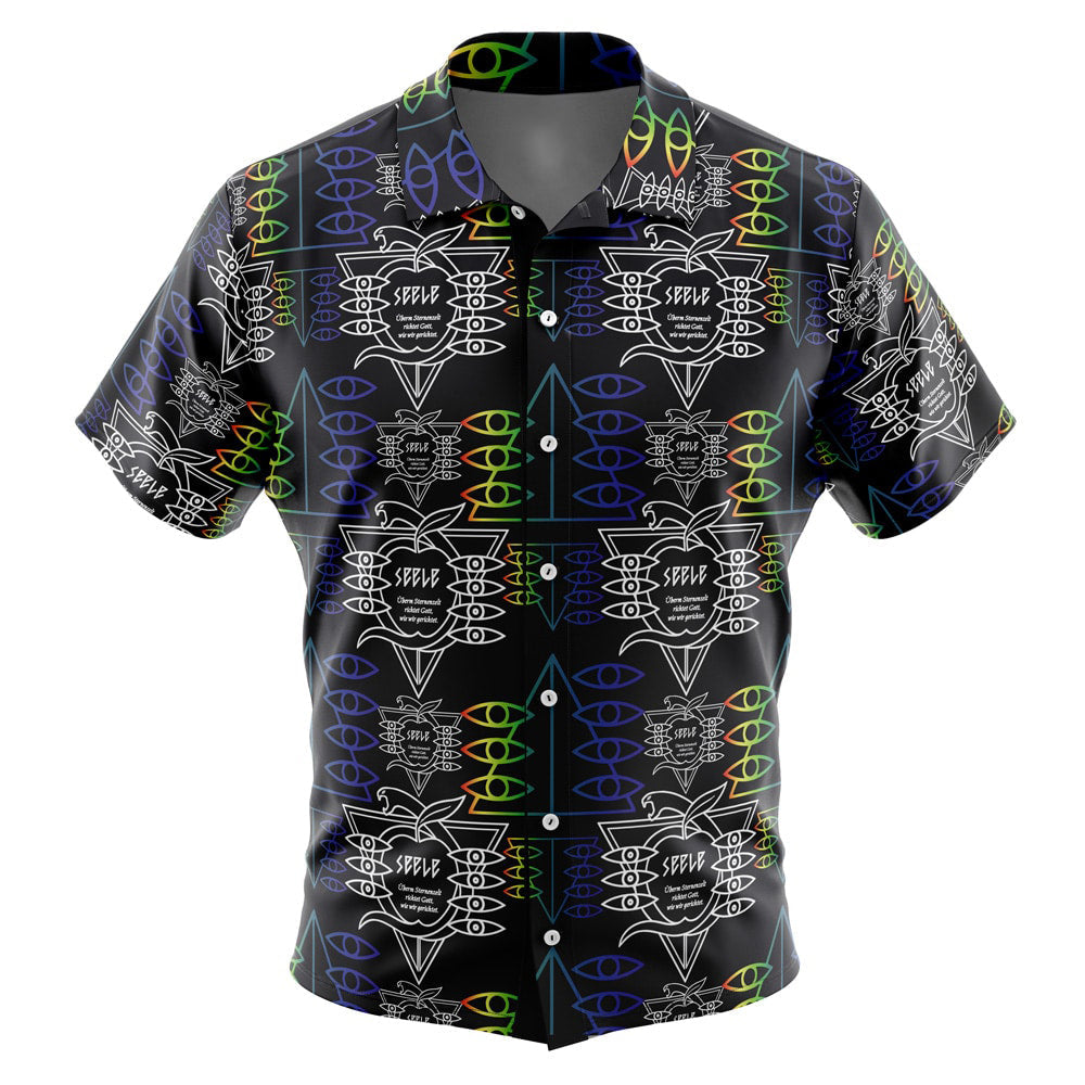 Morukai "Seele" Neon Genesis Evangelion Hawaiian Shirt