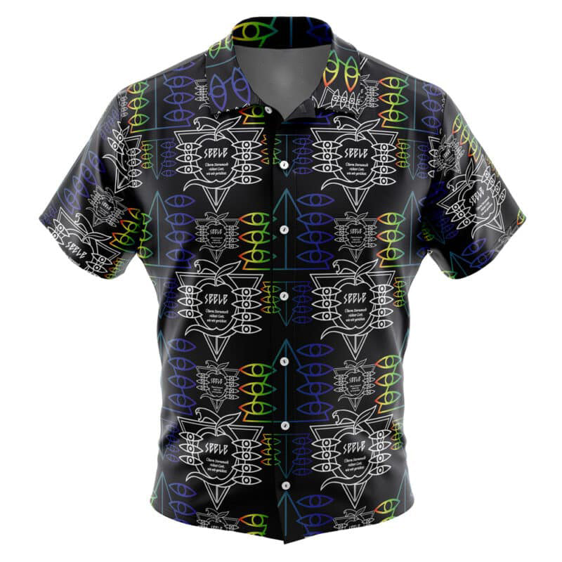Morukai "Seele" Neon Genesis Evangelion Hawaiian Shirt