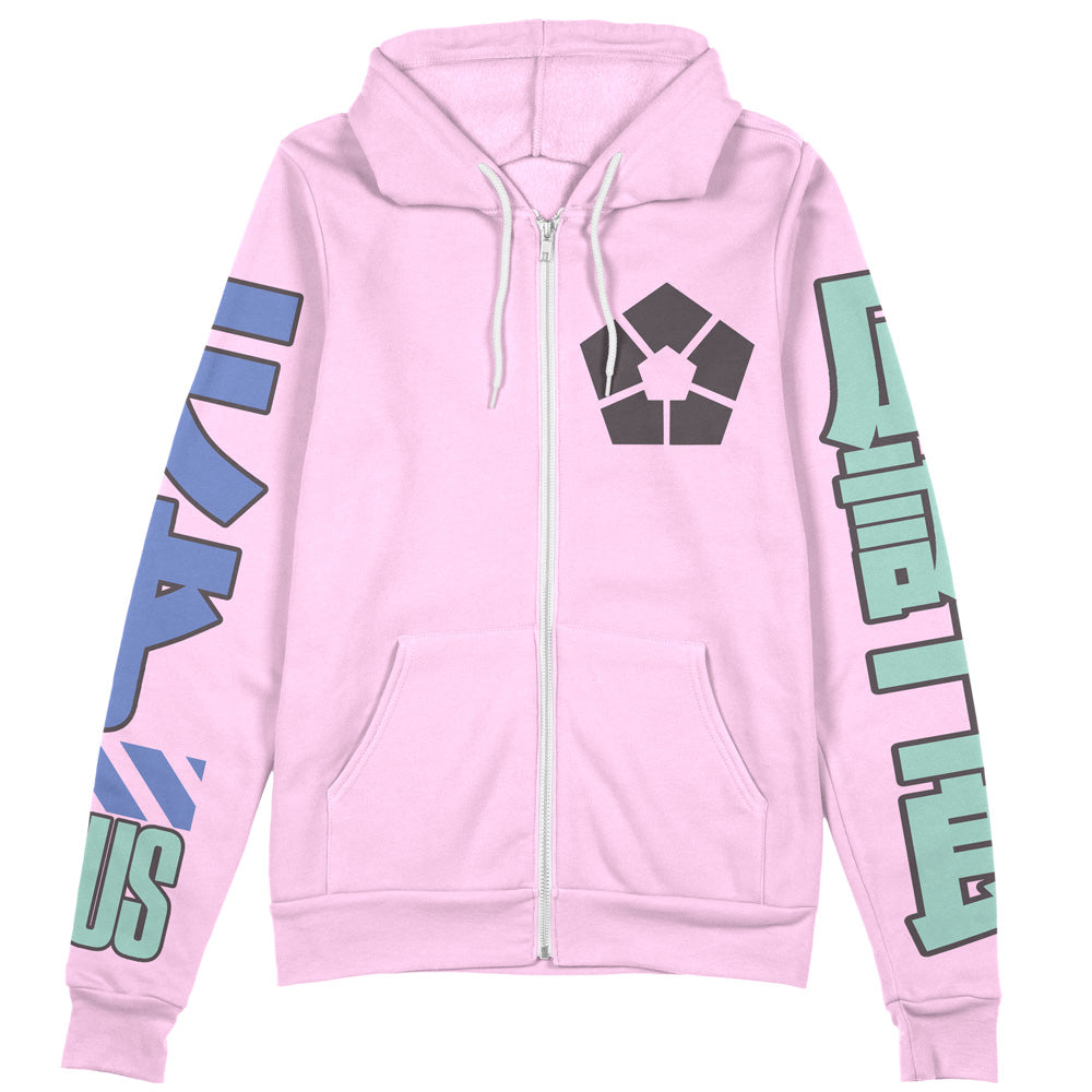 Morukai "Seishiro Nagi" Blue Lock Streetwear Zip Hoodie Jacket