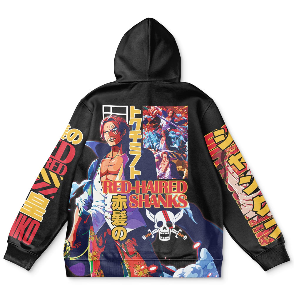 Morukai "Shanks V2 One Piece Streetwear Hoodie