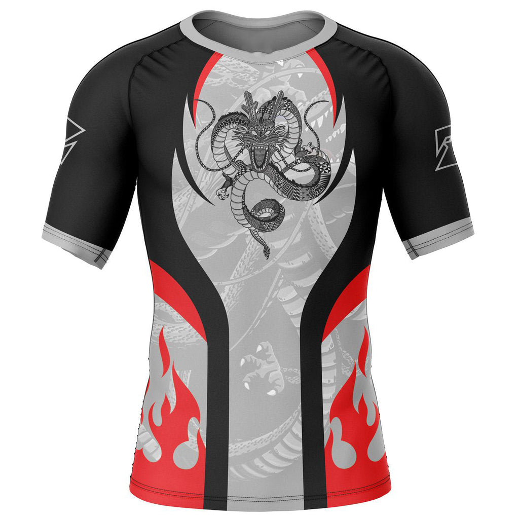 Morukai "Shenron Dragon Ball Z Short Sleeve Rash Guard Compression Shirt