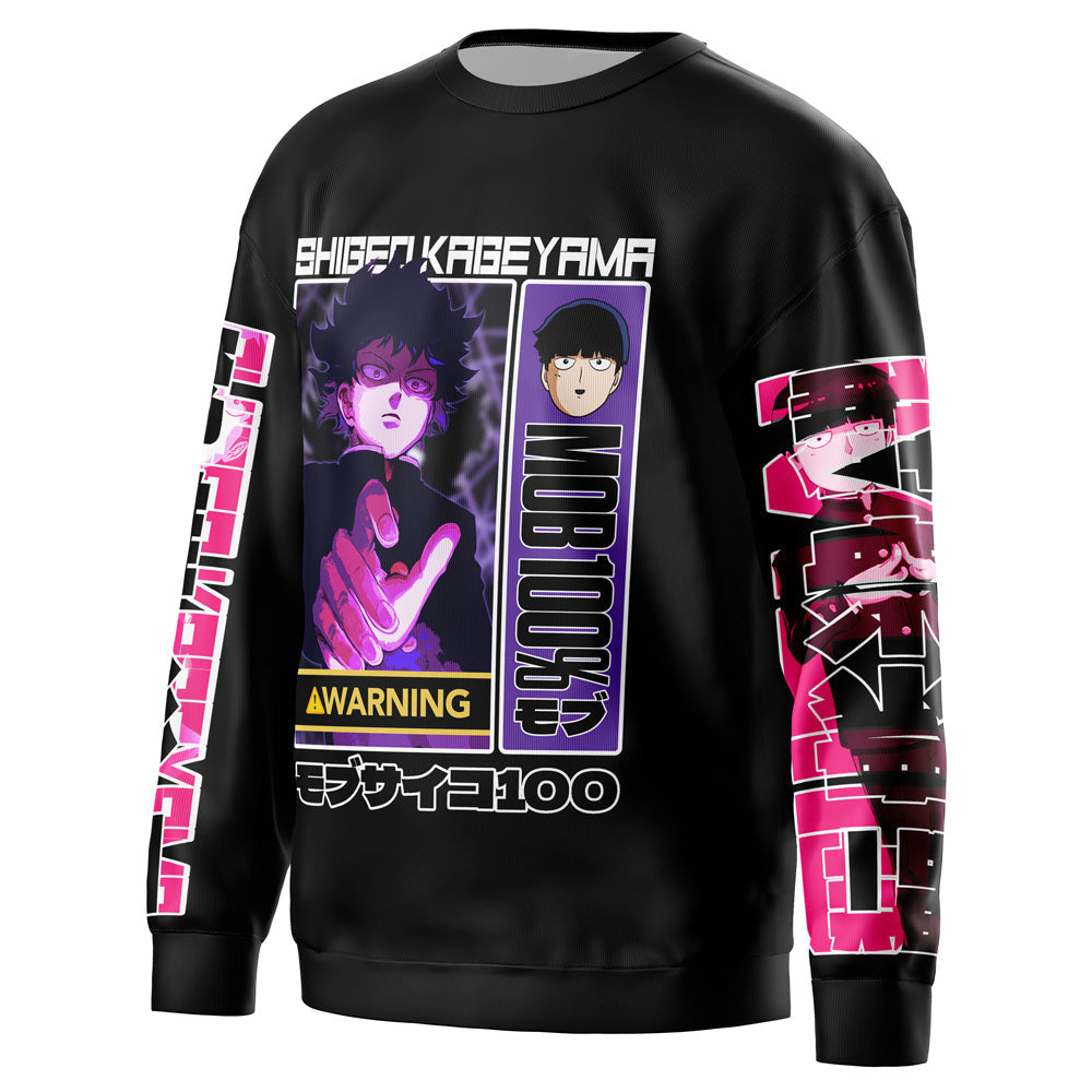 Morukai "Shigeo Kageyama Mob Psycho 100 Streetwear Sweatshirt
