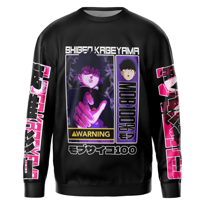 Morukai "Shigeo Kageyama Mob Psycho 100 Streetwear Sweatshirt