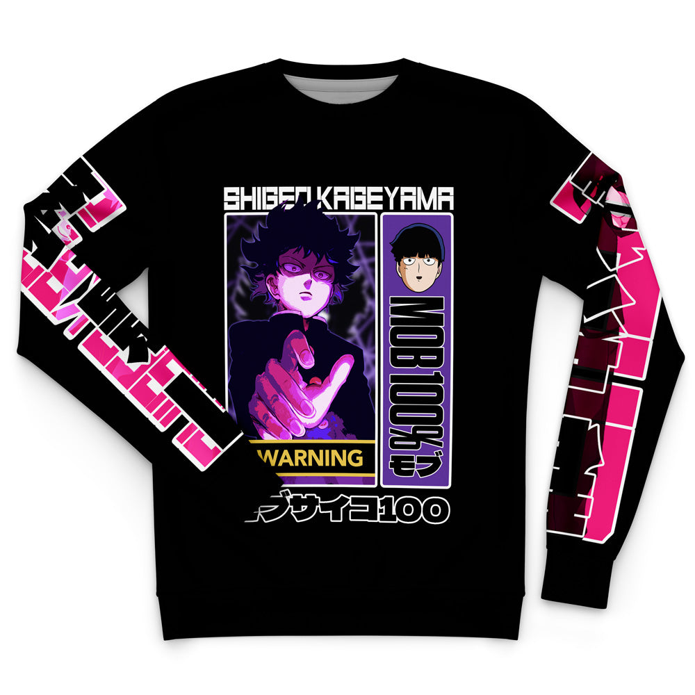 Morukai "Shigeo Kageyama Mob Psycho 100 Streetwear Sweatshirt